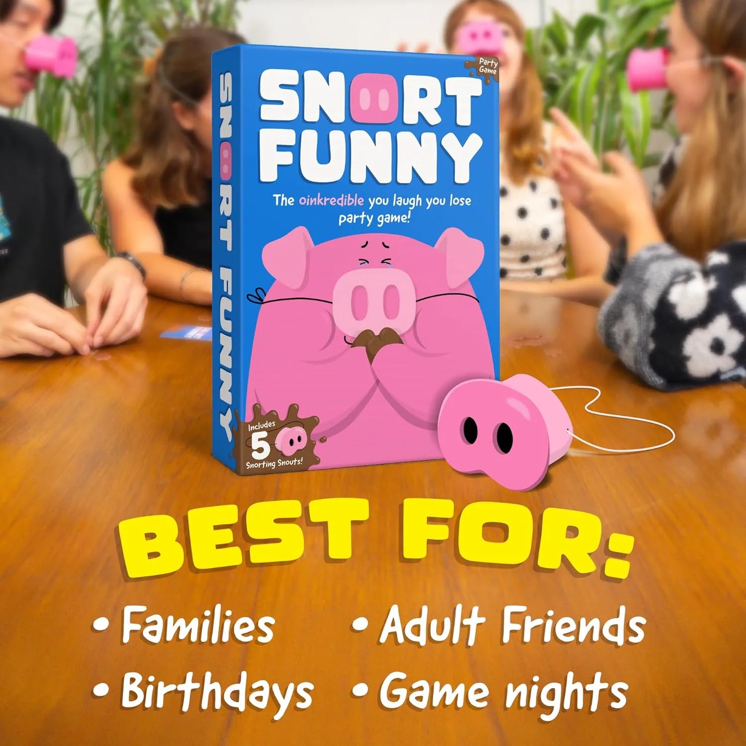 Snort Funny Card Game
