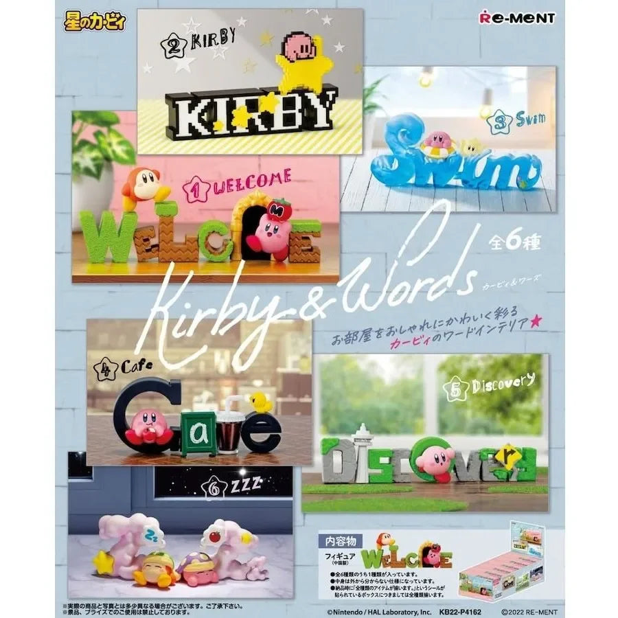 Re-Ment Kirby and Words Mini Figure Blind Box