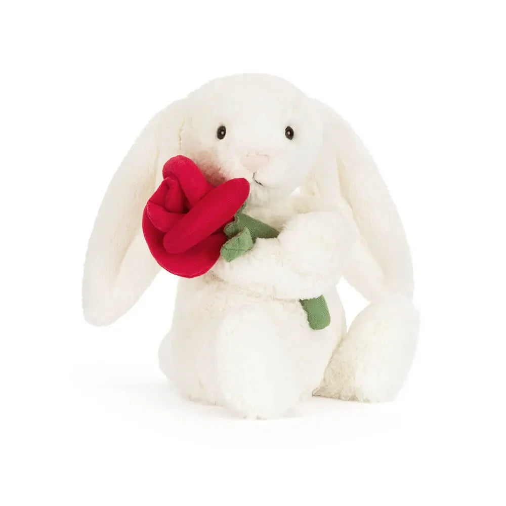 JC Bashful Rosette Blush Bunny Plush (23 cm)