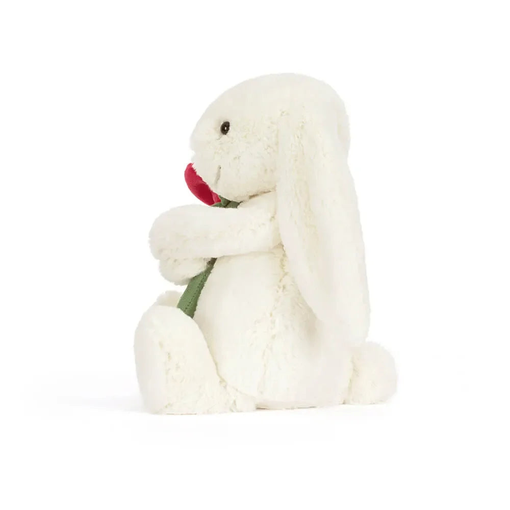 JC Bashful Rosette Blush Bunny Plush (23 cm)