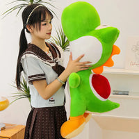 Mario Yoshi Emerald Snuggle Plush Cushion