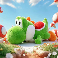 Mario Yoshi Emerald Snuggle Plush Cushion