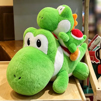 Mario Yoshi Emerald Snuggle Plush Cushion