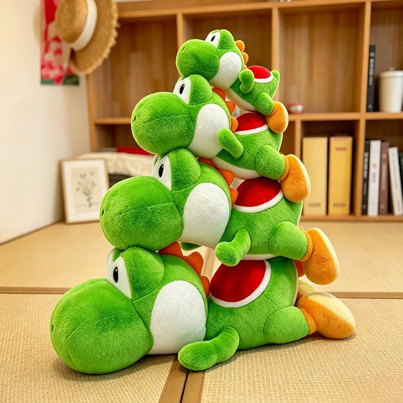 Mario Yoshi Emerald Snuggle Plush Cushion