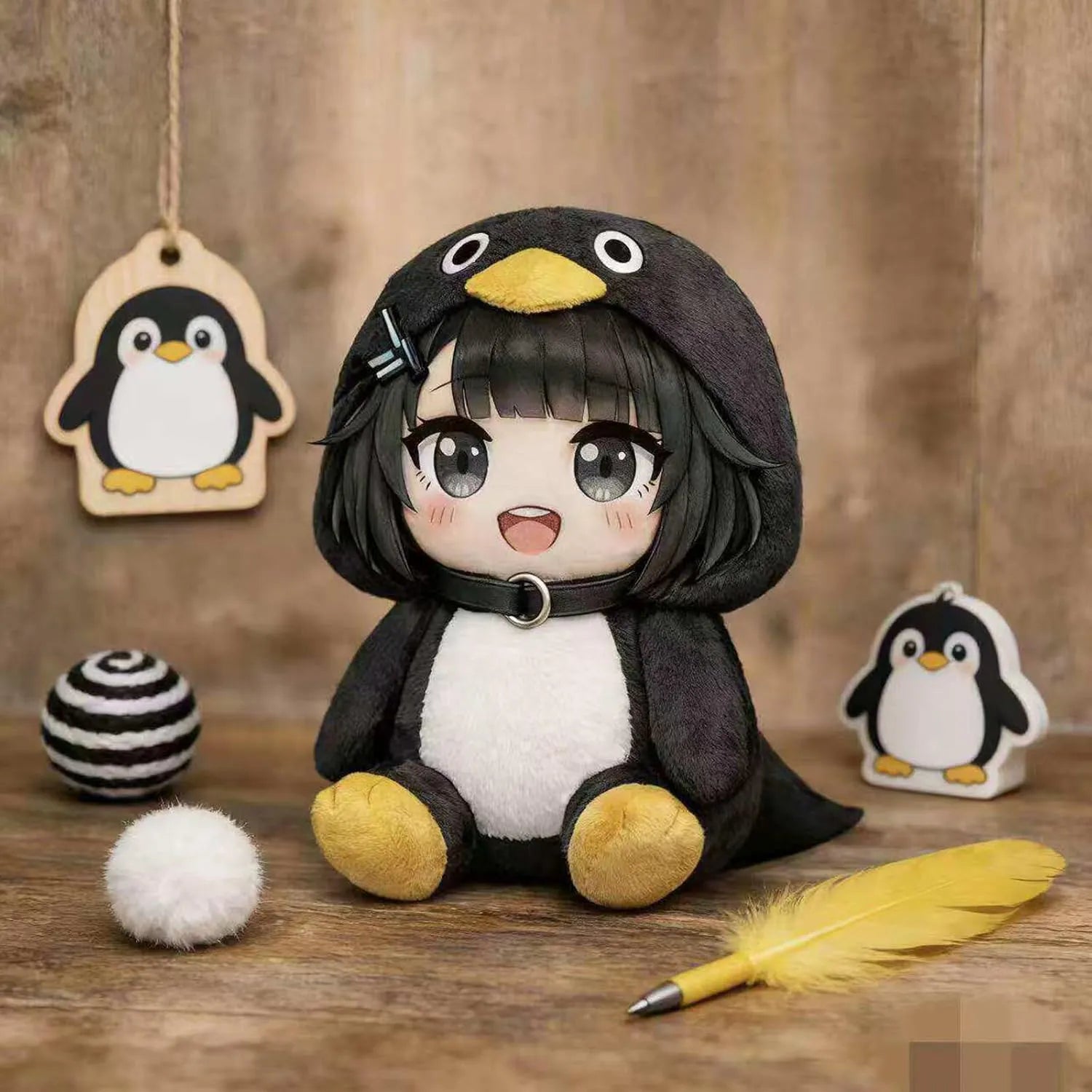 GuGu GaGa Penguin Chibi Plush (25 cm)