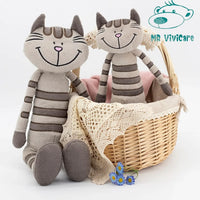MR ViViCare Striped Cat Plush