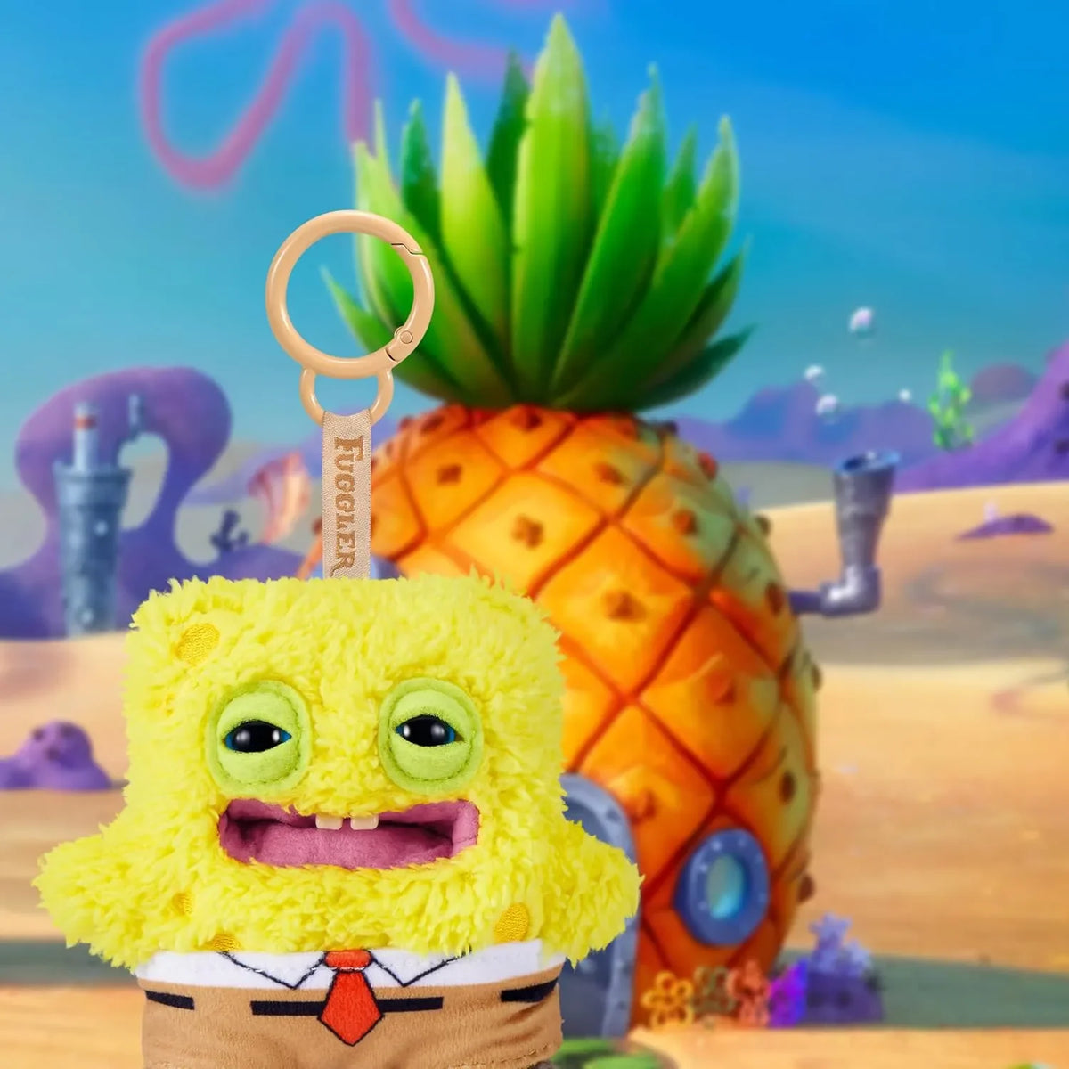 Fuggler SpongeBob Collectible Plush Keychain