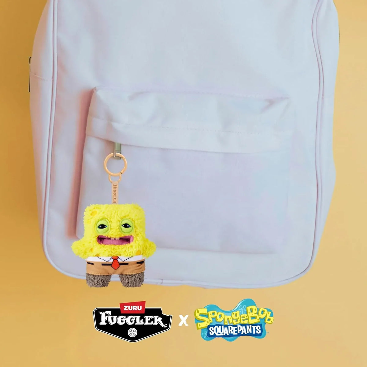 Fuggler SpongeBob Collectible Plush Keychain