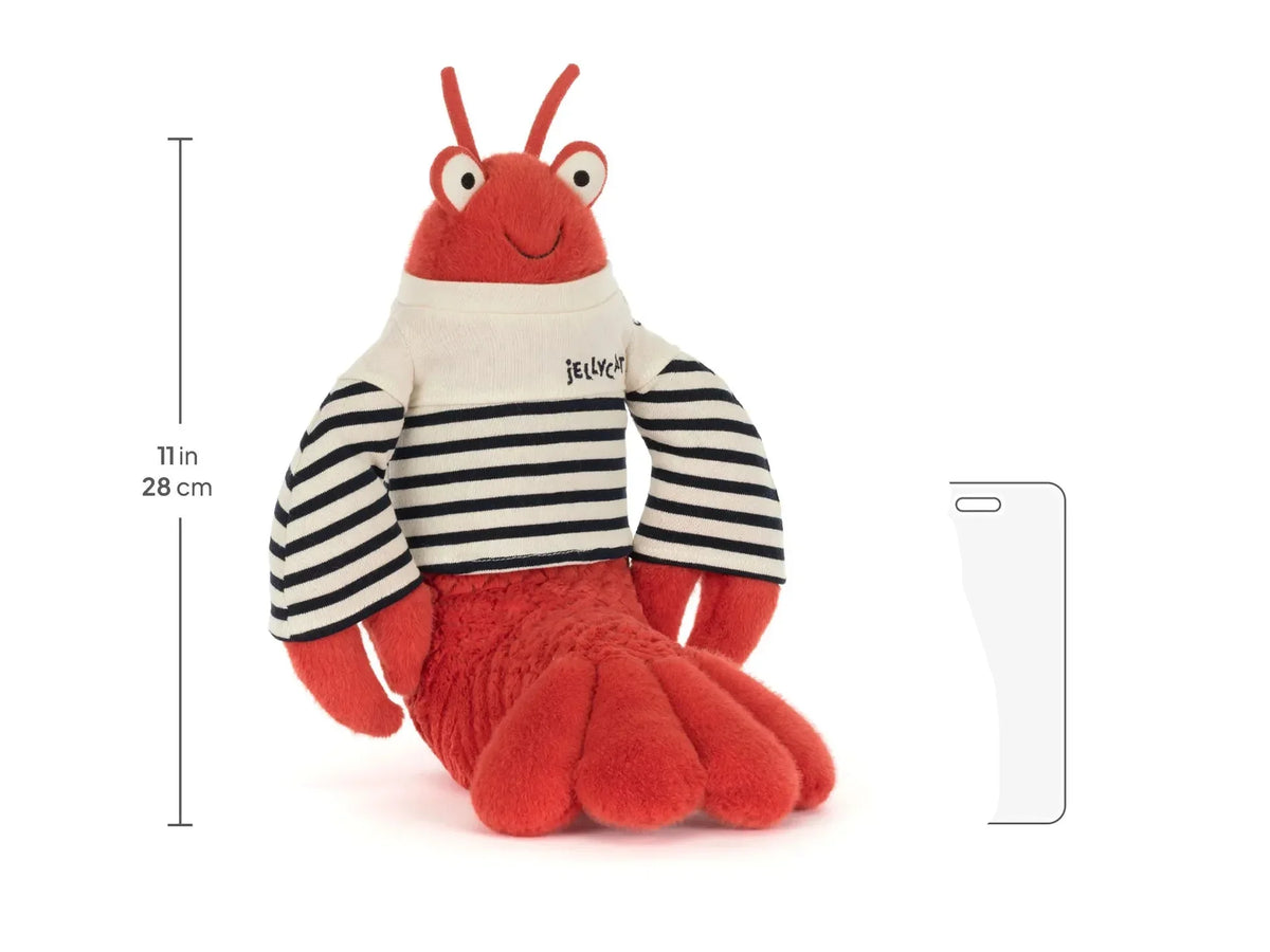 JC Larry Lobster Sailor Plush (28 cm)