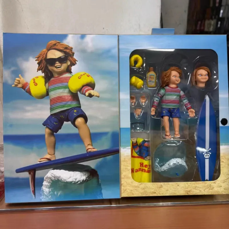 NECA Surf's Up Chucky Figure (18 cm)