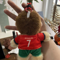Ronaldo Chibi Striker Plush Keychain