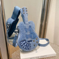 Strum & Strut Denim Crossbody Handbag