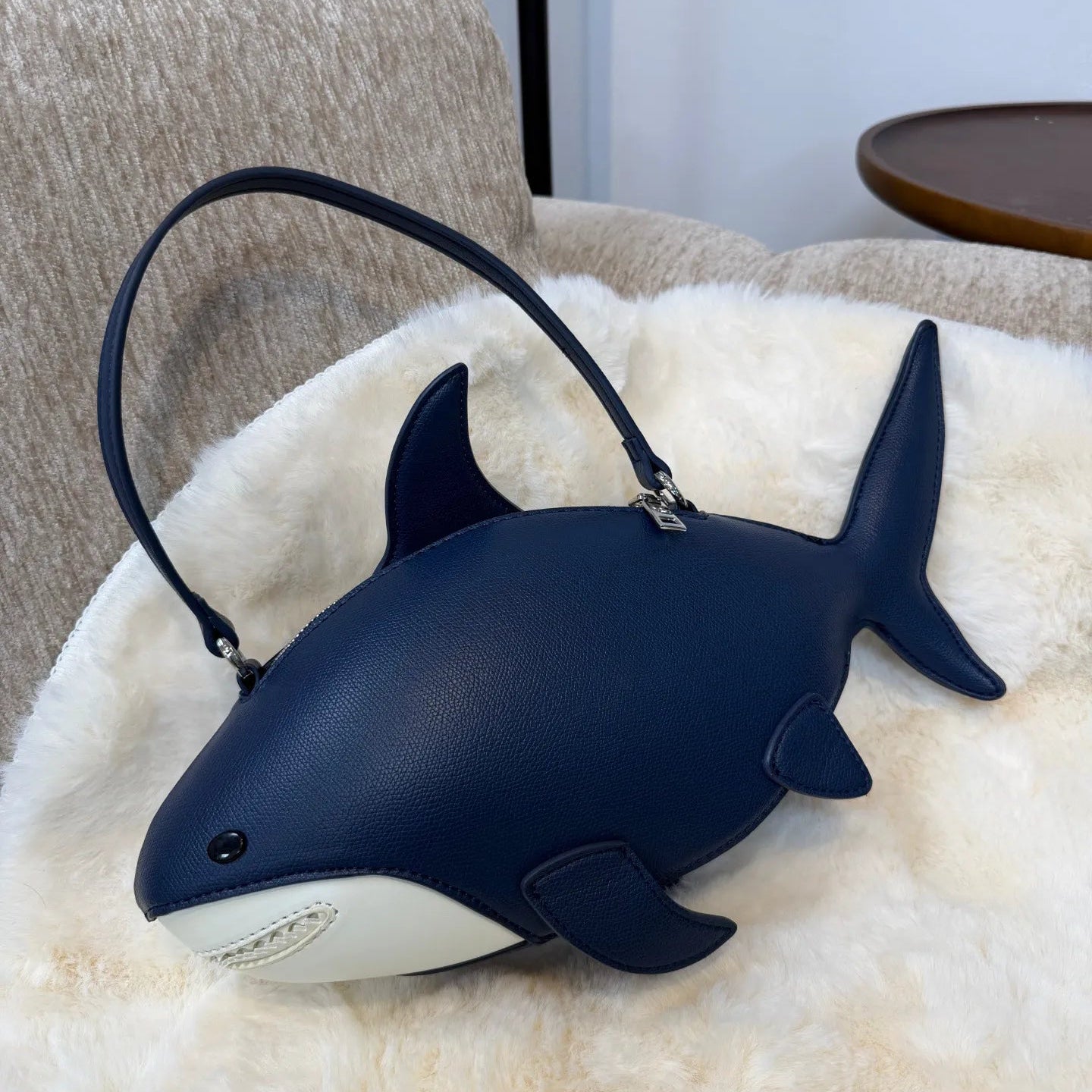 Apex Shark Fin Satchel Handbag