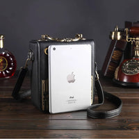 Aura Clockwork Messenger Handbag
