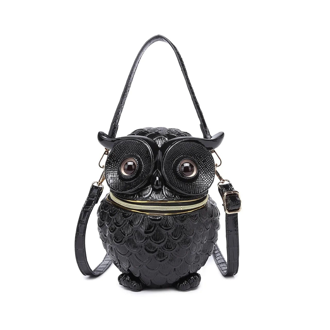 Athena Owl Nocturnal Satchel Handbag