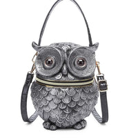 Athena Owl Nocturnal Satchel Handbag