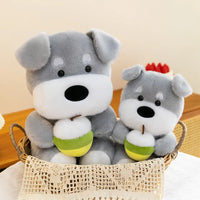 Coconut Schnauzer Slumber Plushies
