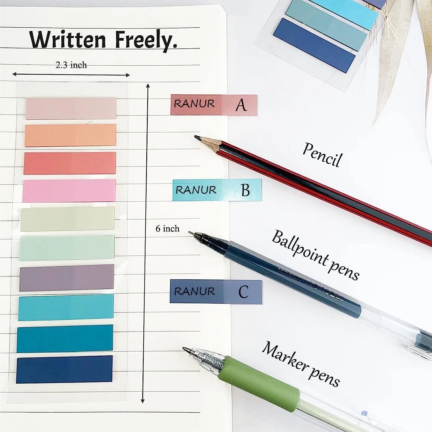 Morandi Palette Page Marker Sticky Notes