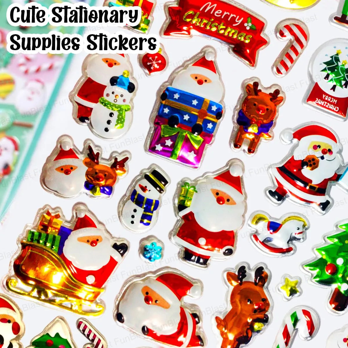 Yuletide Dream 3D Stickers