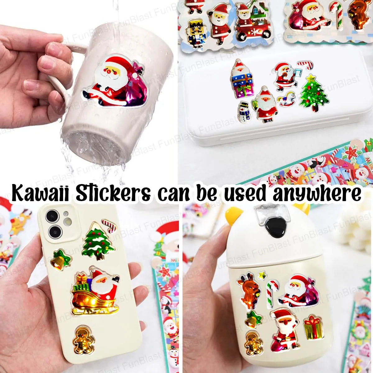 Yuletide Dream 3D Stickers
