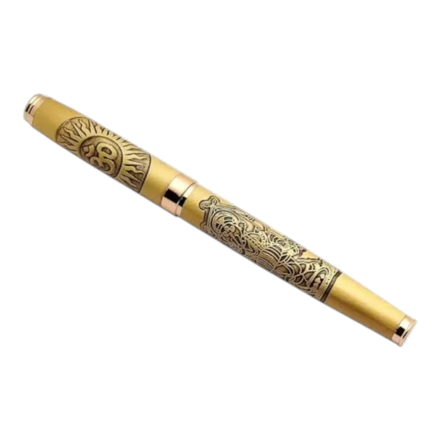 Lord Ganesha Engraved Roller Ball Pen
