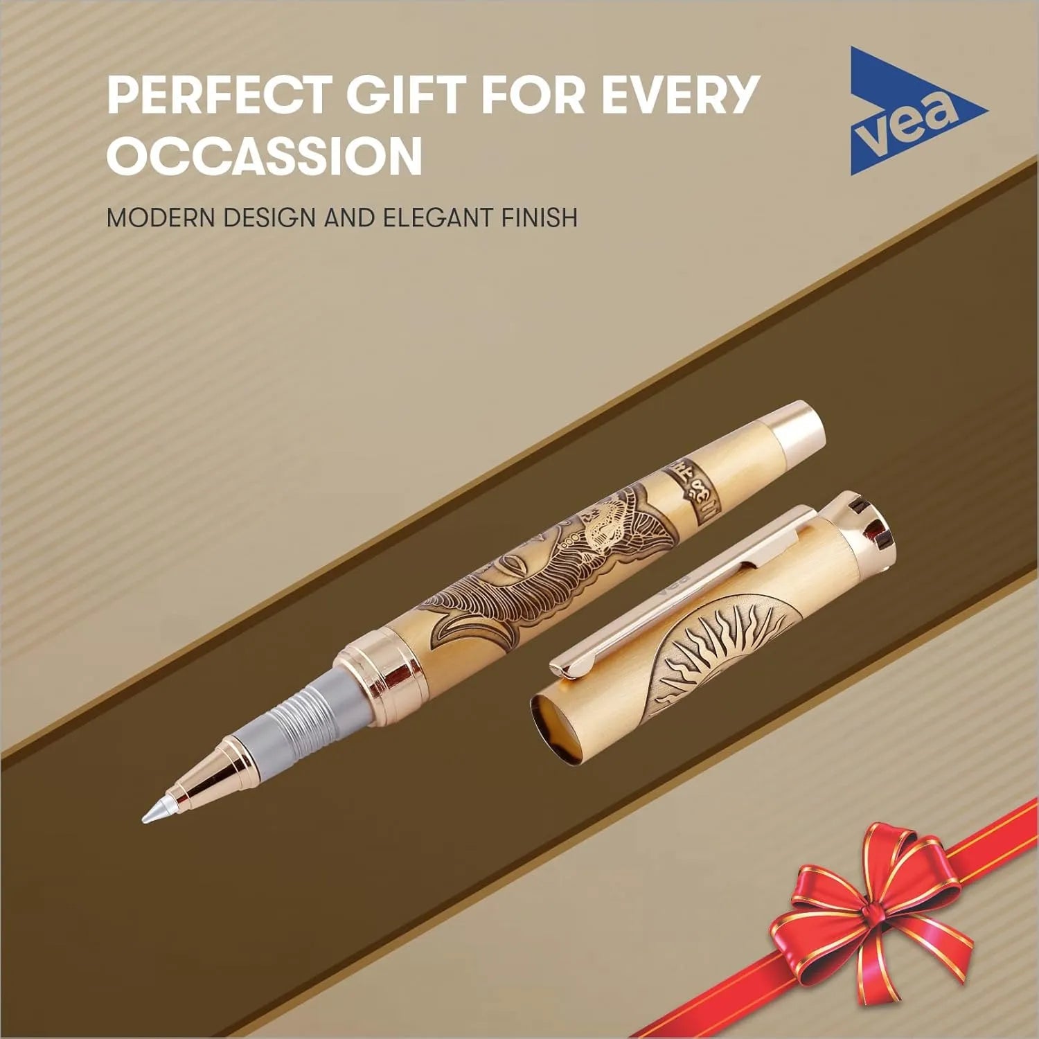 Mahadev Divine Brass Rollerball Pen