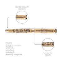 Mahadev Divine Brass Rollerball Pen