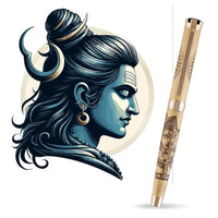 Mahadev Divine Brass Rollerball Pen