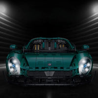 Raceforge Emerald Apex Hypercar Building Blocks (10621 Pcs)