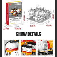 JIE STAR Transport Storage Plants Building Blocks (743 Pcs)