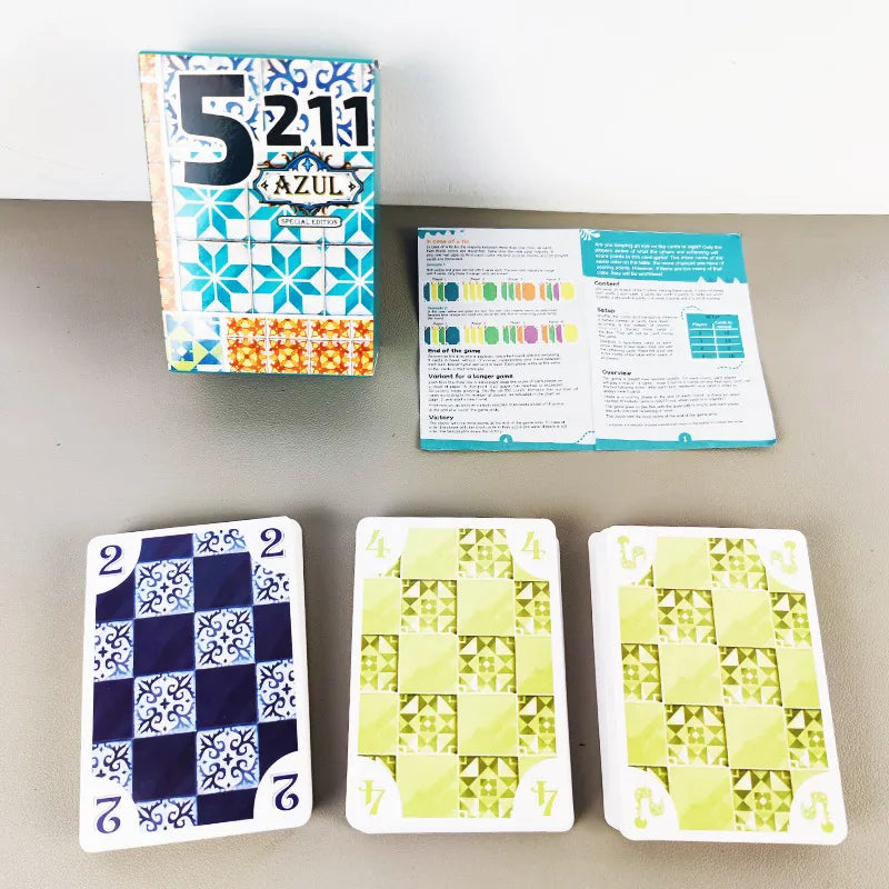 5211 Azul Special Edition Card Game