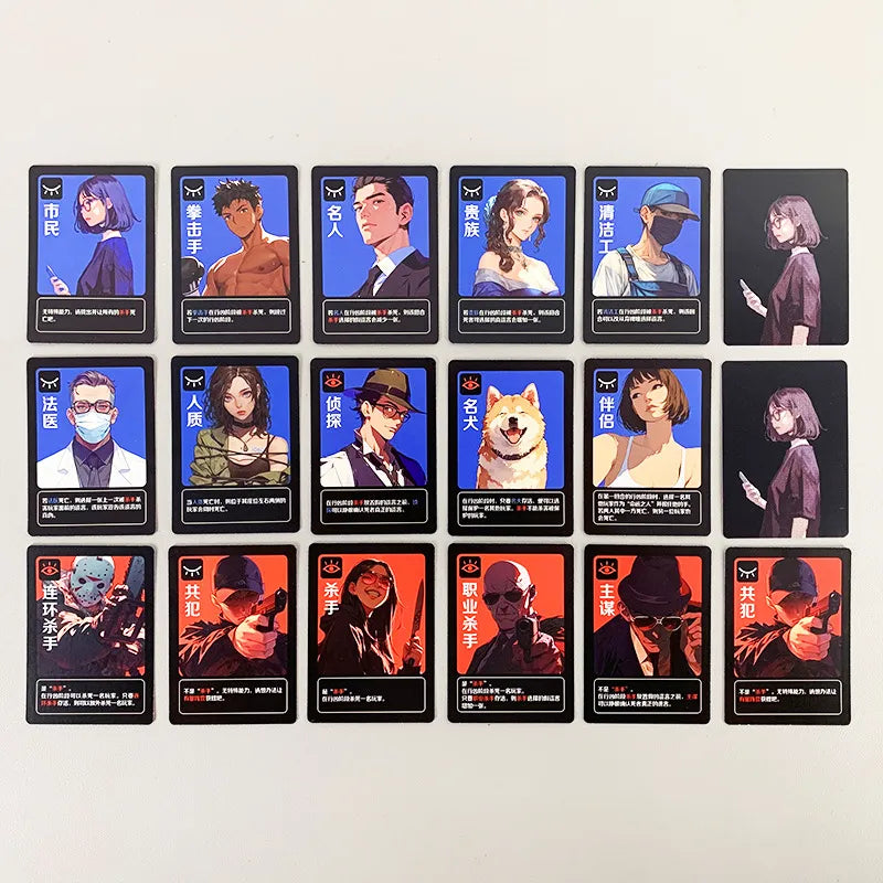 Dying Message Mystery Card Game