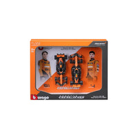Bburago 1:43 McLaren MCL38 Miami GP Vehicle (Set of 2)