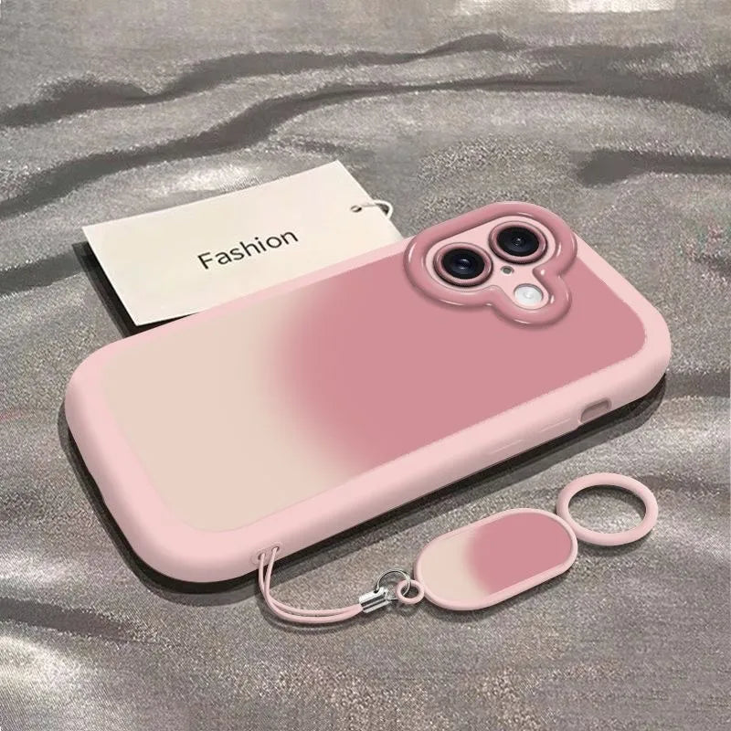 Blush Aura Phone Case (For iPhones)