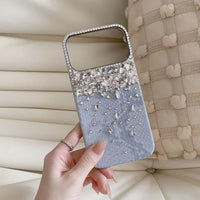 Crystal Snake Skin Glitz Phone Case (For iPhones)