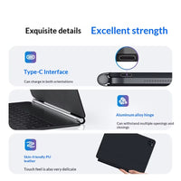 FloatKeys Magnetic Keyboard Case (For iPads)