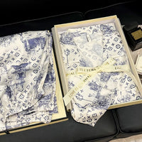 Monogram Luxe Azure Heritage Lounge Set
