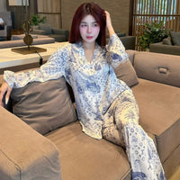 Monogram Luxe Azure Heritage Lounge Set