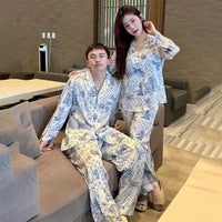 Monogram Luxe Azure Heritage Lounge Set