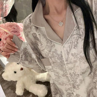 D-Luxe Moonlight Toile Lounge Set