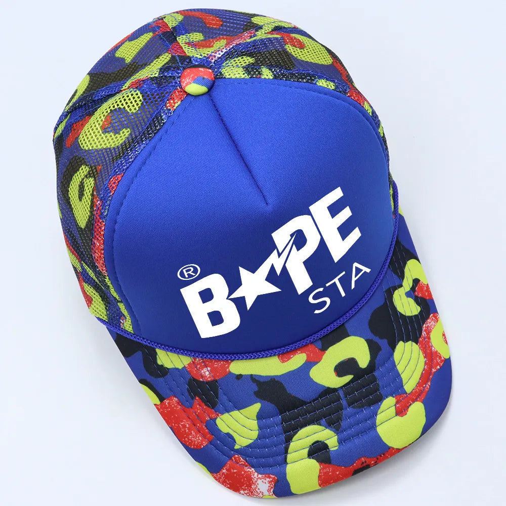 BAPE STA Signature Elements Trucker Cap