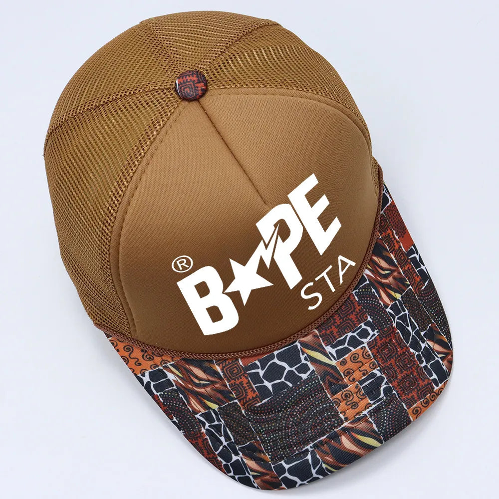BAPE STA Signature Elements Trucker Cap