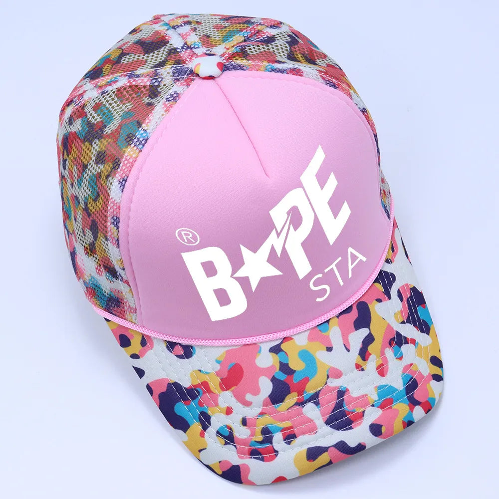 BAPE STA Signature Elements Trucker Cap
