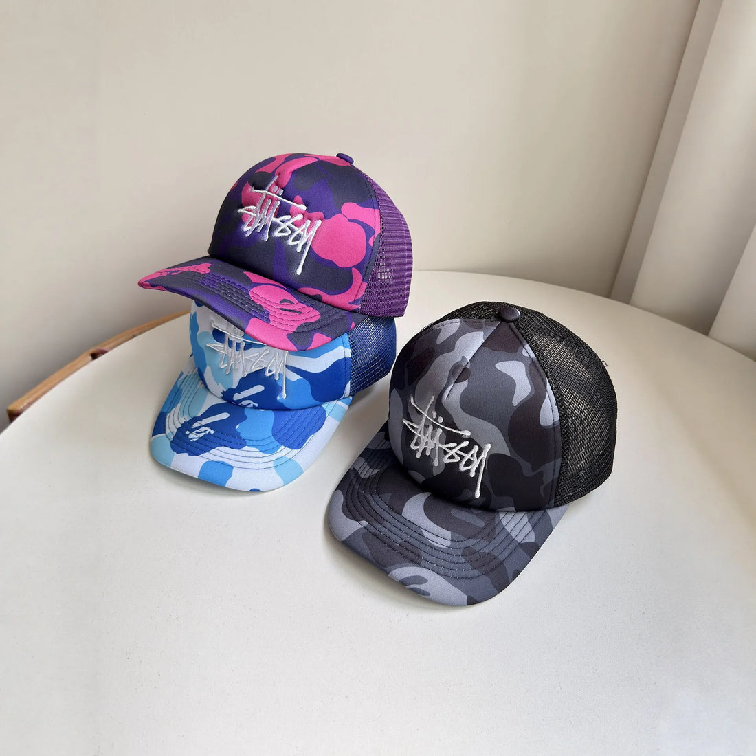 Stussy Heritage Camo Trucker Cap