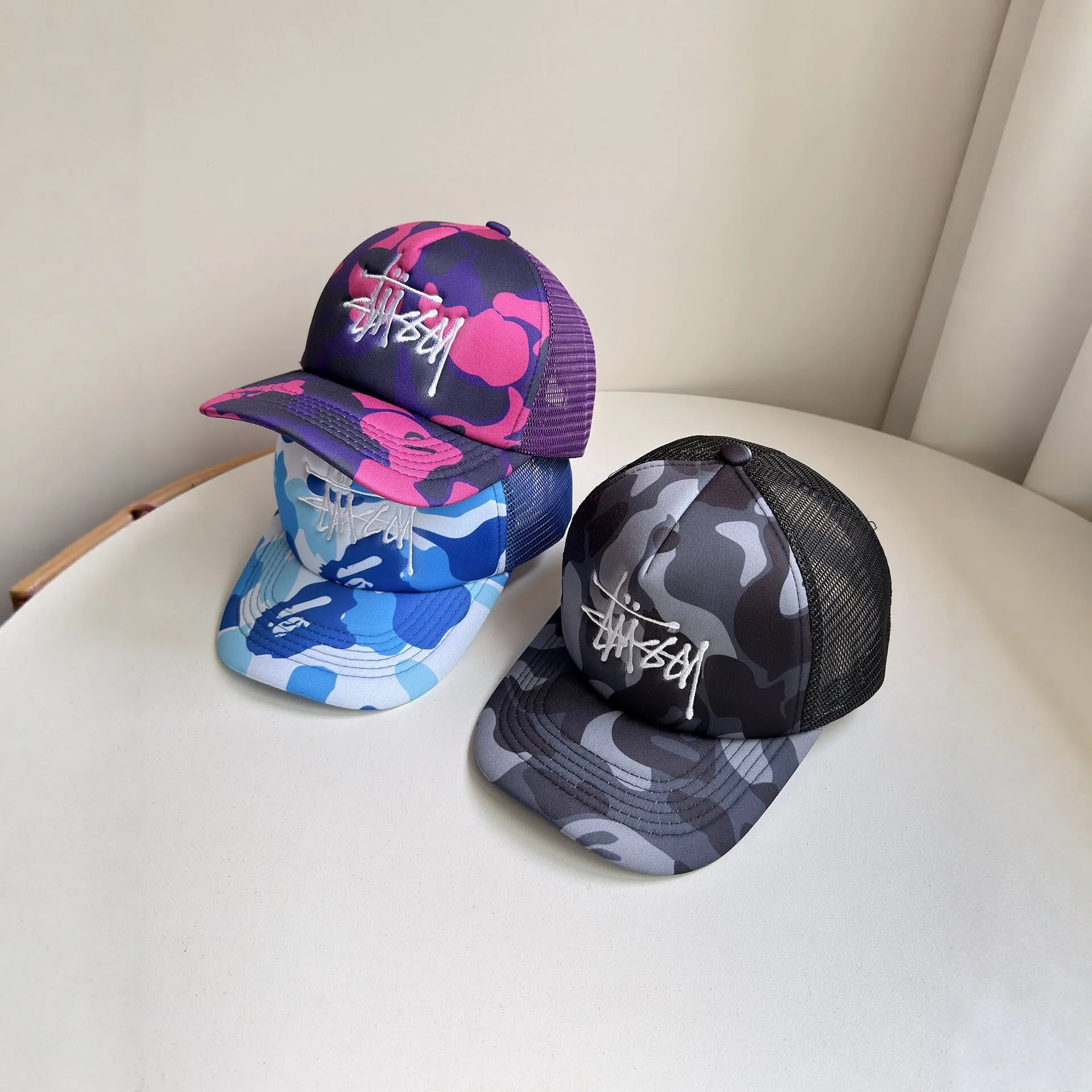 Stussy Heritage Camo Trucker Cap