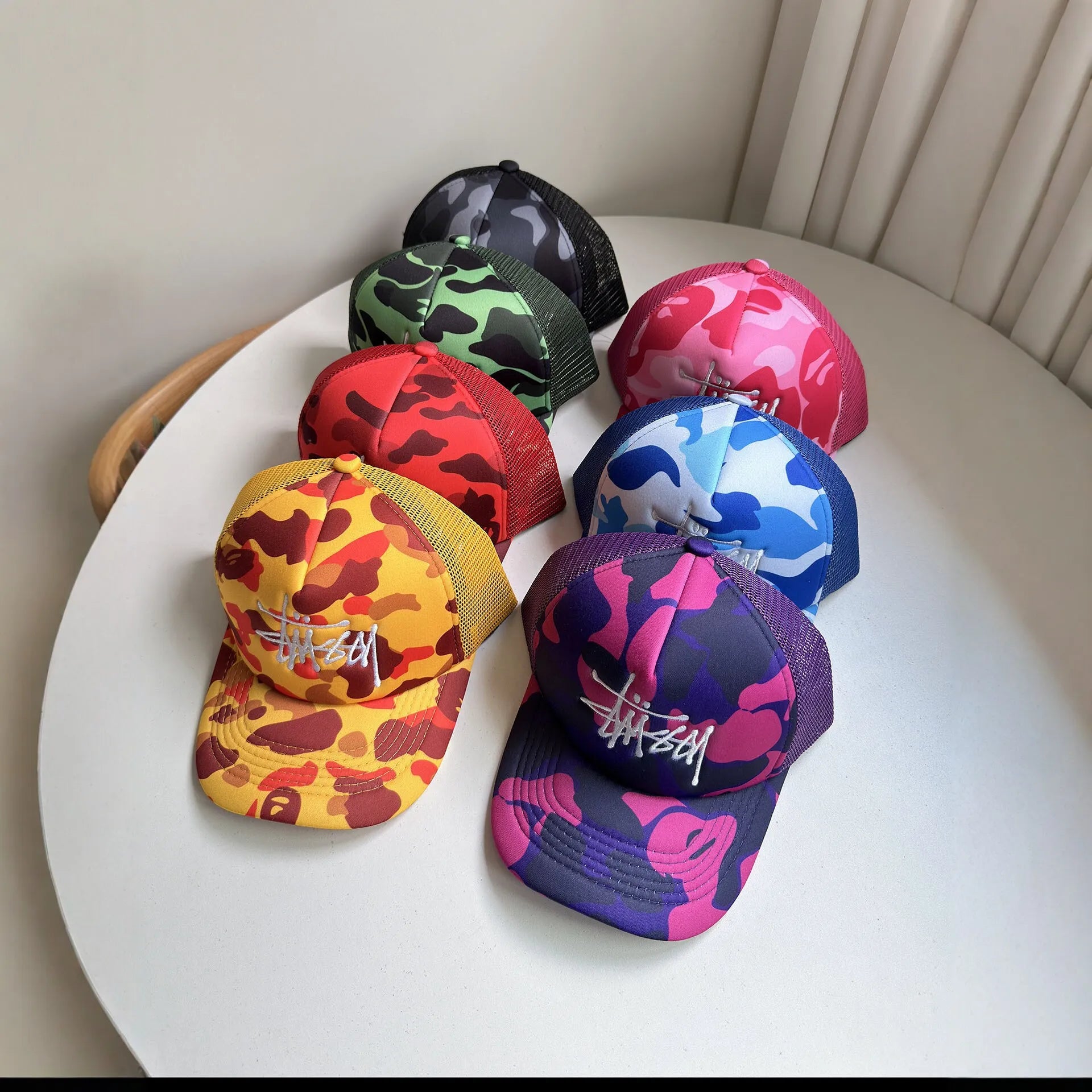 Stussy Heritage Camo Trucker Cap