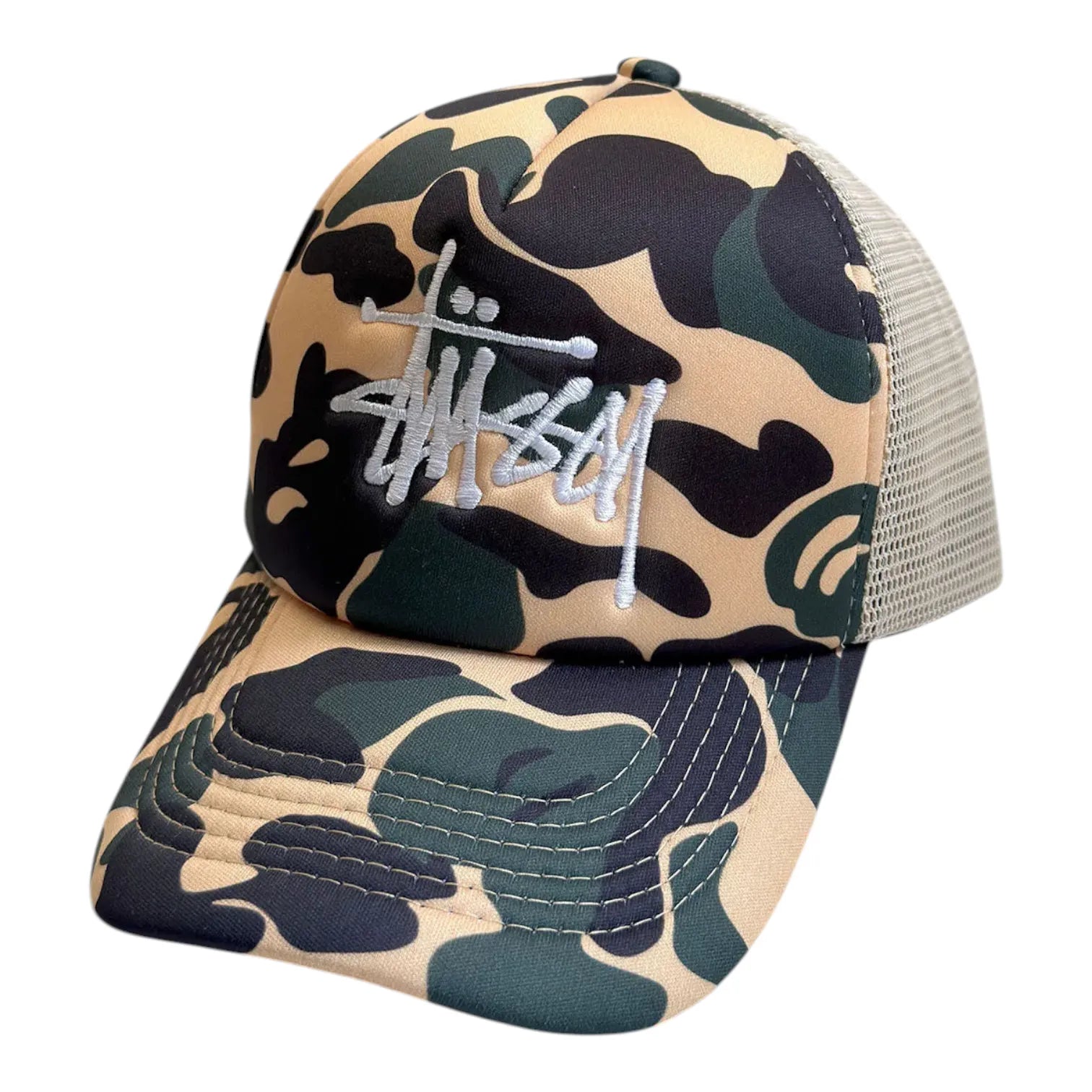 Stussy Heritage Camo Trucker Cap