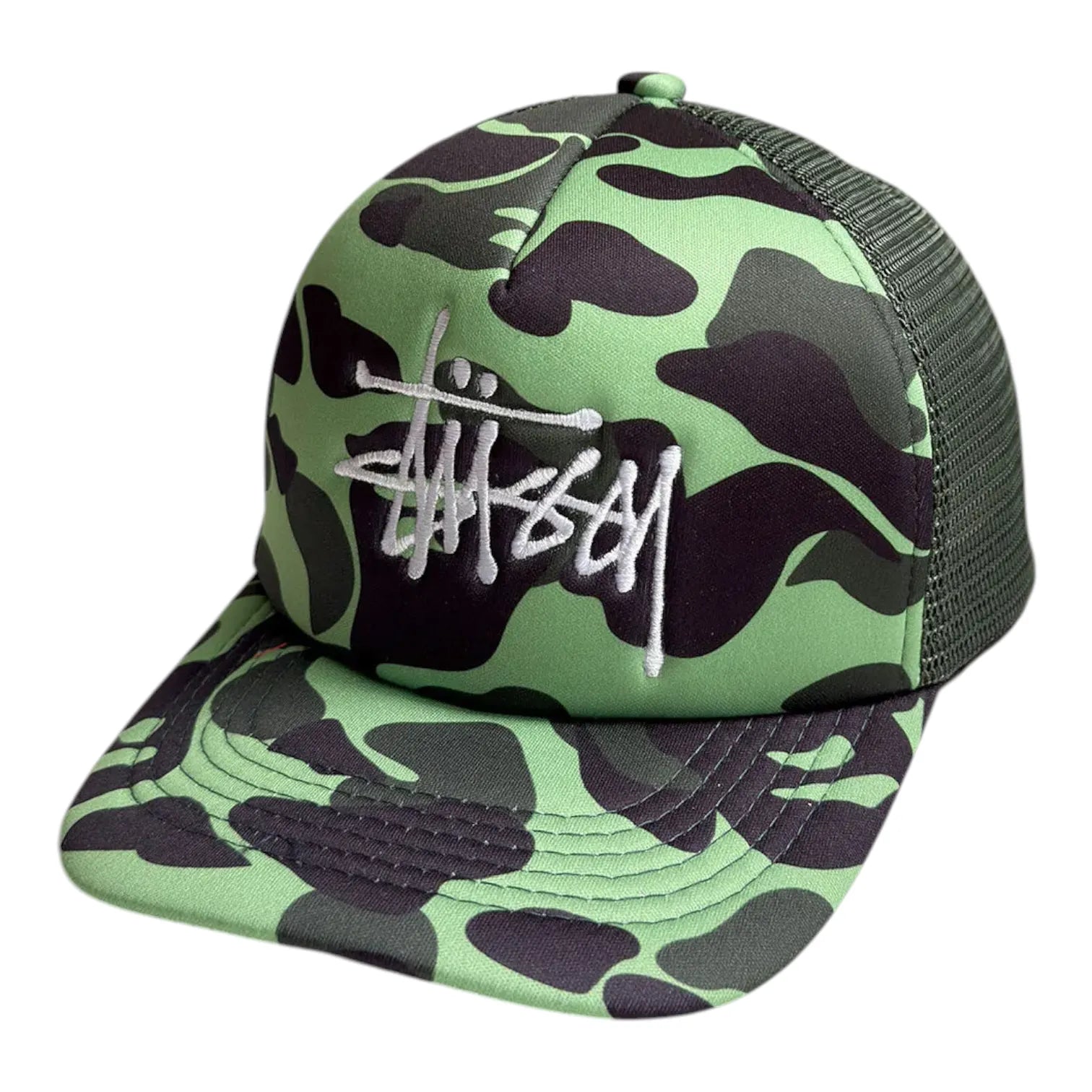 Stussy Heritage Camo Trucker Cap