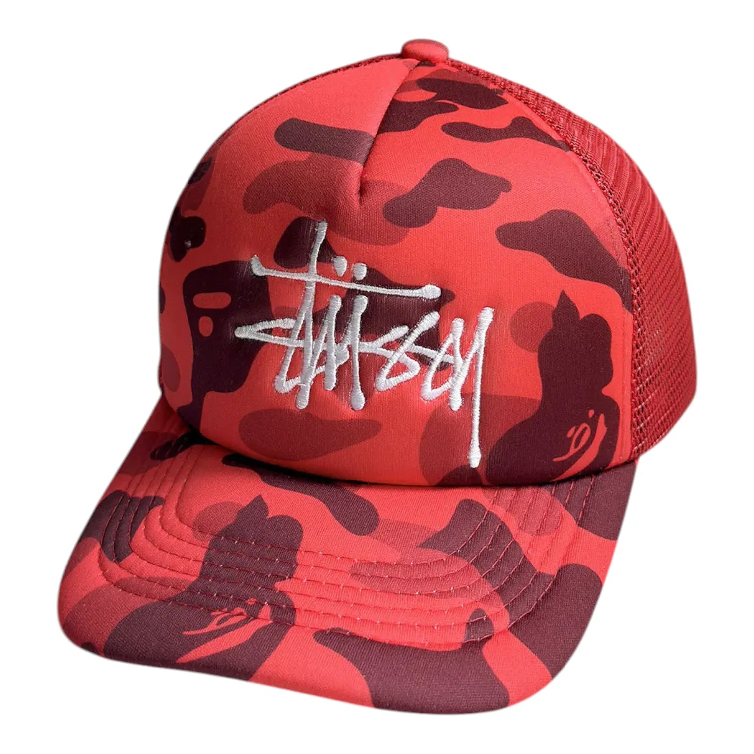 Stussy Heritage Camo Trucker Cap