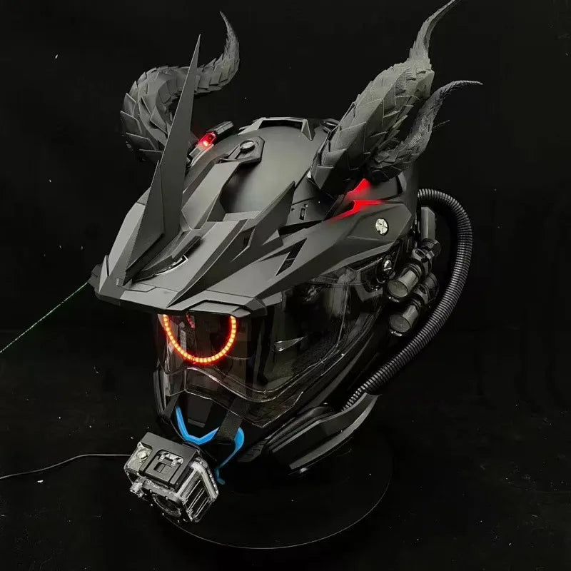 Kirin Cyber Hero Series Luminous Mecha Helmet